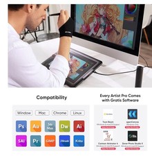 Drawing Tablet with Screen Full-Laminated Graphics Drawing Monitor Artist13.3 Pr