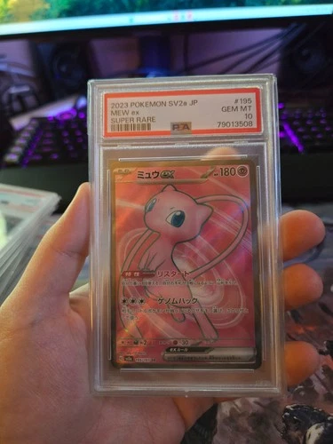 PSA 10 Mew ex SV2a SR Full Art Super Rare Holo 151 2023 Pokemon Card Japan #729