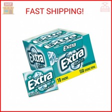 EXTRA Polar Ice Sugarfree Gum, 15 Sticks Pack of 10 