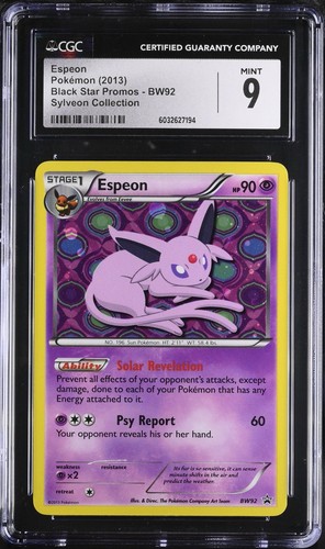 Espeon graded CGC 9 for sale on eBay