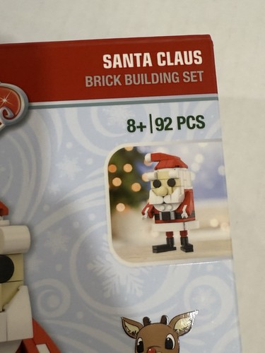 Rudolph The Red-Nosed Reindeer:Santa Claus Building BRICKCRAFT Set 92PCS, 8+ - Picture 5 of 10