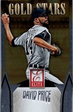 2015 Panini Elite - Gold Stars David Price #10 - Tigers
