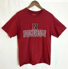 Northeastern University Huskies Men's Medium Red Champion S/S Graphic T-Shirt