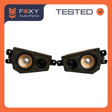 2008-2014 BMW E71 E72 X6M Rear Left & Right D-Pillar Speaker Loudspeaker Set OEM