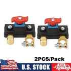 2X Car Battery Cut Off Switch ﻿Disconnect Circuit Breaker Anti-Power Off Leakage