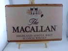Macallan Scotch Whisky Tin Sign 12x8 Vintage Style Bar Wall Decor