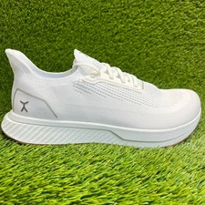 Flux Adapt Runner White Gum Mens Size 13 Running Athletic Walking Knit Shoes