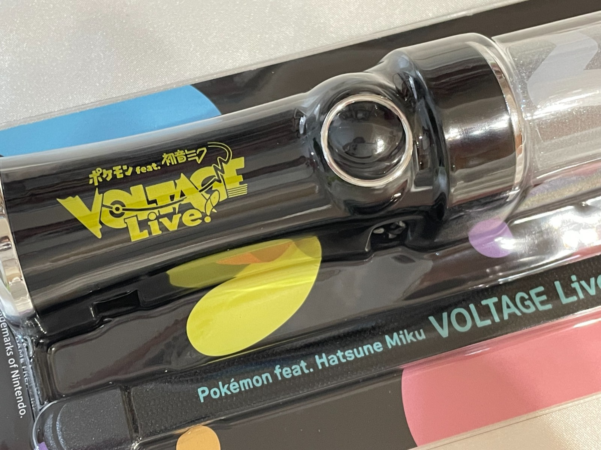 Pokemon Hatsune Miku Project VOLTAGE Live Penlight Light Stick