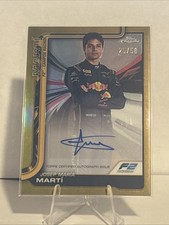 2025 Topps Chrome F1 Josep Maria Marti Gold Auto /50 #CAC-MAR F2 Autograph