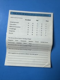 King of Kings: The Early Years Nintendo NES Box & Manual 100% Authentic