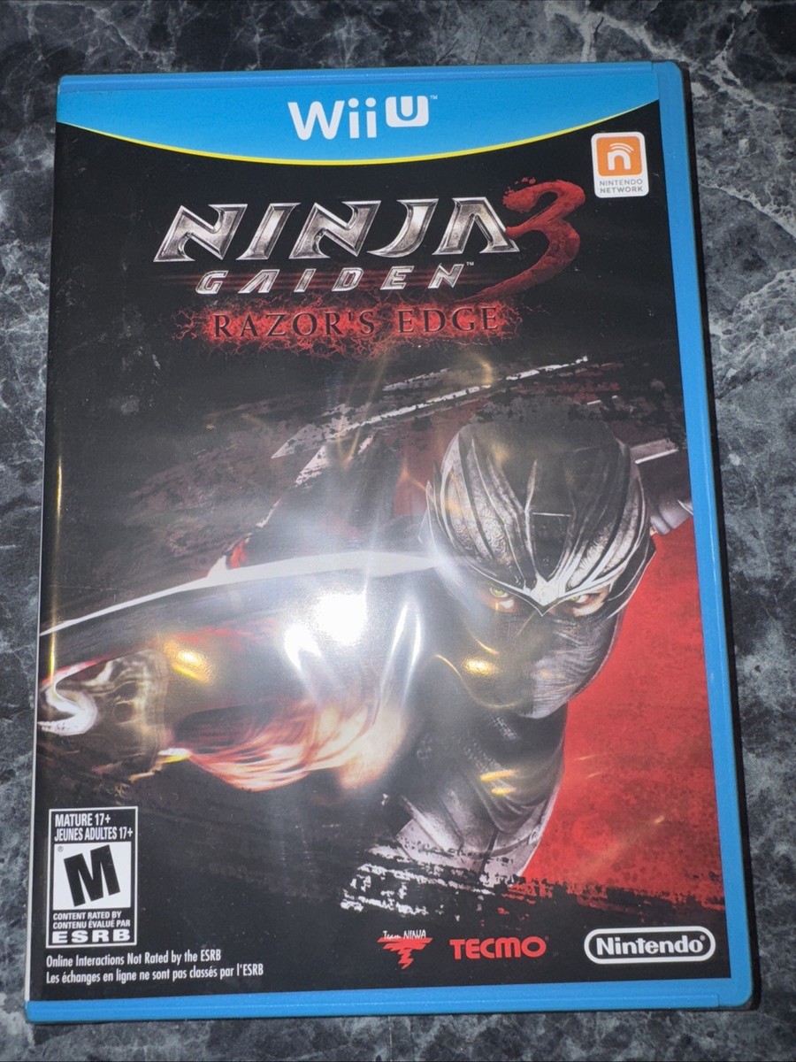 新品！Wiiu！ NINJA GAIDEN 3 Wiiu Ninja Gaiden 3: Razor's Edge (Nintendo Wii U, 2012) for sale