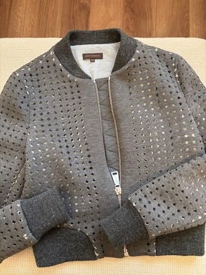 ADOLFO DOMINGUEZ Gray Jumper Size 36 - Light Sweat Material