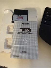 🕹️🏈 Vectrex Blitz! Game Cartridge + Screen Overlay &ndash; GCE &ndash; Complete Set