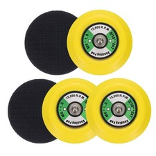 3" Hook and Loop Backing Sanding Pads with M6 1mm Thread, Y  B 5Pcs