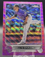 2022 Topps Chrome Update Series - Jhoulys Chacin #USC96 Pink Wave Refractor