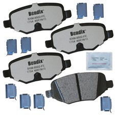 Bendix Fleet Metlok PBD1754 Semi-Metallic Rear Brake Pads for Select Models F...