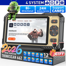 ThinkScan 662 OBD2 Scanner Bidirectional 12+S...