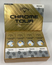 12 NEW CALLAWAY CHROME TOUR TRUVIS PREMIUM GOLFBALLS NIB MAKE OFFER