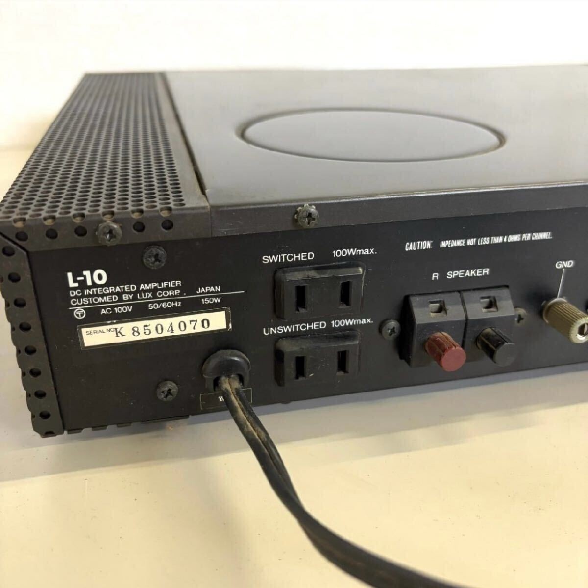 LUXMAN L-10 アンプ ラックスマン L-10 - アンプとインプとの日々