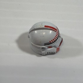 LEGO Star Wars Shock Trooper Helmet Red Clone Trooper Genuine Replacement Part