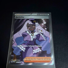 Jacinthe 110/088 SV04 Paradox Rift Full Art Holo Ultra Rare Pokémon TCG Eng