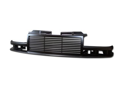 DEFECTIVE FOR 98-04 S10 BLAZER/PICKUP HORIZONTAL FRONT BUMPER GRILLE GUARD BLACK