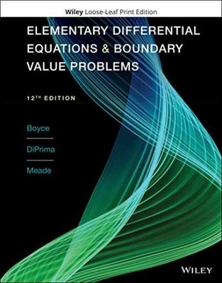 Elementary Differential Equations - Loose Leaf, by Boyce William E.; - Very Good