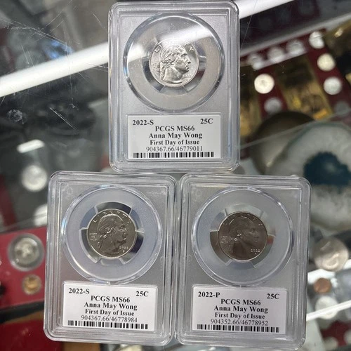 2022-P American Women Quarters Anna May Wong — photo from the most recent tracked eBay sale