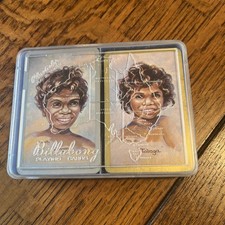 Vintage 1950's Hudson Industries Peg Maltby Aboriginal Art Playing Cards Set