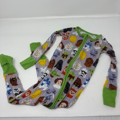 Little Sleepies Zippy Zippies Star Wars One Piece Size 2T Kids Pajamas