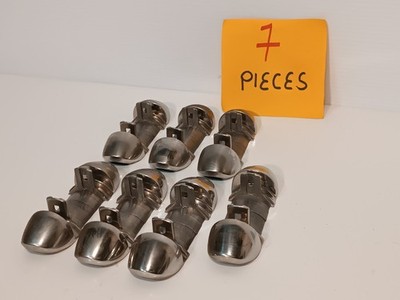 Lot of 7 Unbranded  Unidentified Chrome Plated Brackets, Stamped B2180
