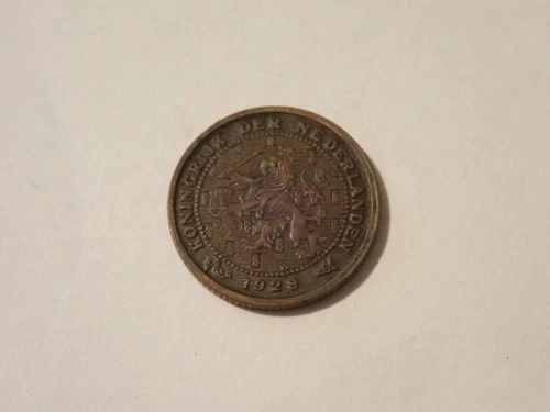1928 Netherlands 1/2 Cent — photo from the most recent tracked eBay sale