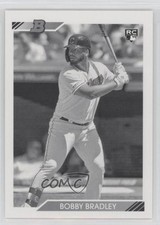 2020 Bowman Heritage Black & White Bobby Bradley #20 Rookie RC 2o7