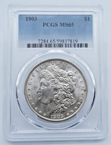 1903 Morgan Silver Dollar PCGS MS 65 -  T126