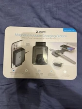 Atomi Magnetic Foldable 3-in-1 Portable Charging Station