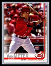 2019 Topps Update #US180 Josh VanMeter Base Rookie Card RC Cincinnati Reds