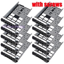 LOT 3.5" Hard Drive Tray Caddy For Dell PowerEdge T320 T410 T420 T610 T620 T710