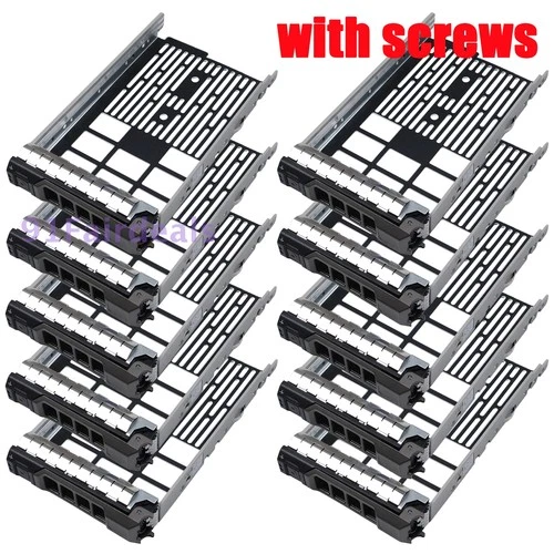 LOT 3.5" Hard Drive Tray Caddy For Dell PowerEdge T320 T410 T420 T610 T620 T710