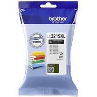 Brother LC3219XLBK Tintenpatrone Schwarz Hohe KapazitäT 3000 Seiten Original