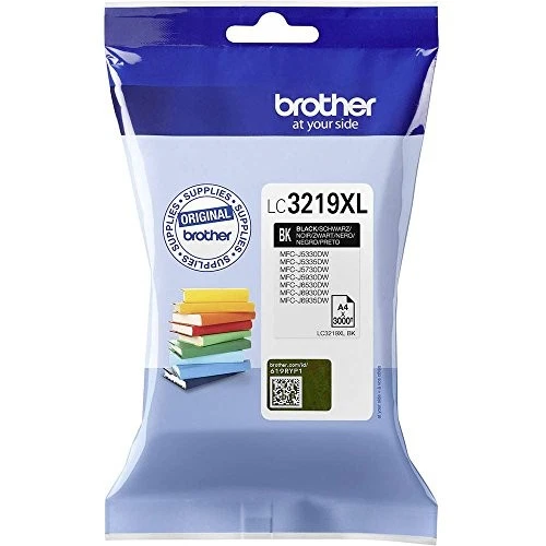 🖨️ Cartouche Encre Brother LC3219XLBK Noir Haute Capacité 3000 Pages 🖨️ - Photo 1/1