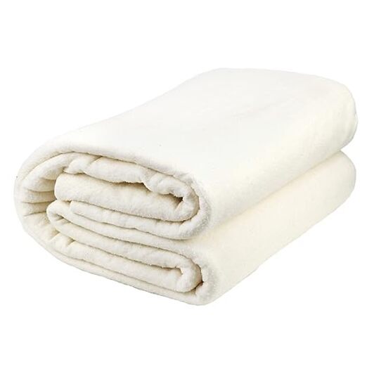 Grinding Natural Cotton Quilt Batting: 59-Inch x 79-Inch Light 59 x 79 Inch