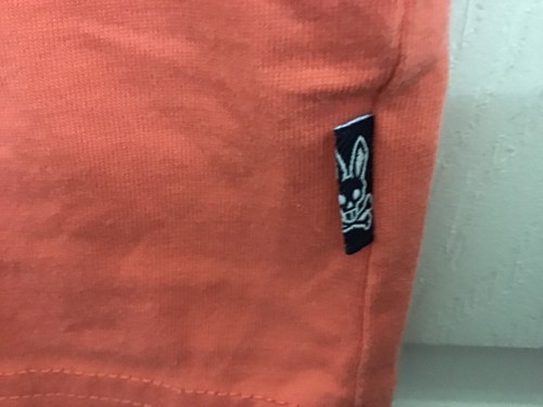 Psycho Bunny T Shirt Youth Size 4 XXS Orange Colorful Graphic Short Sleeve - Picture 5 of 7