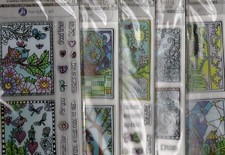 Hampton Arts COLORING clear stamp sets SO USEFUL U CHOOSE Quick Ship