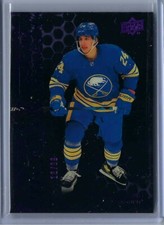 2020-21 UD SpX Black Dylan Cozens Obsidian Rookie Purple /99 #OR-3 Sabres!
