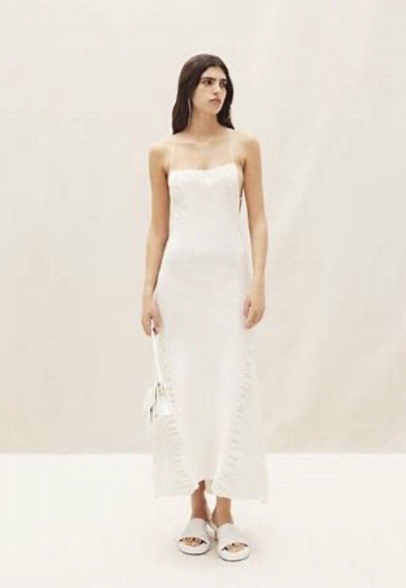 Jacquemus La Robe Maille Crema FR38