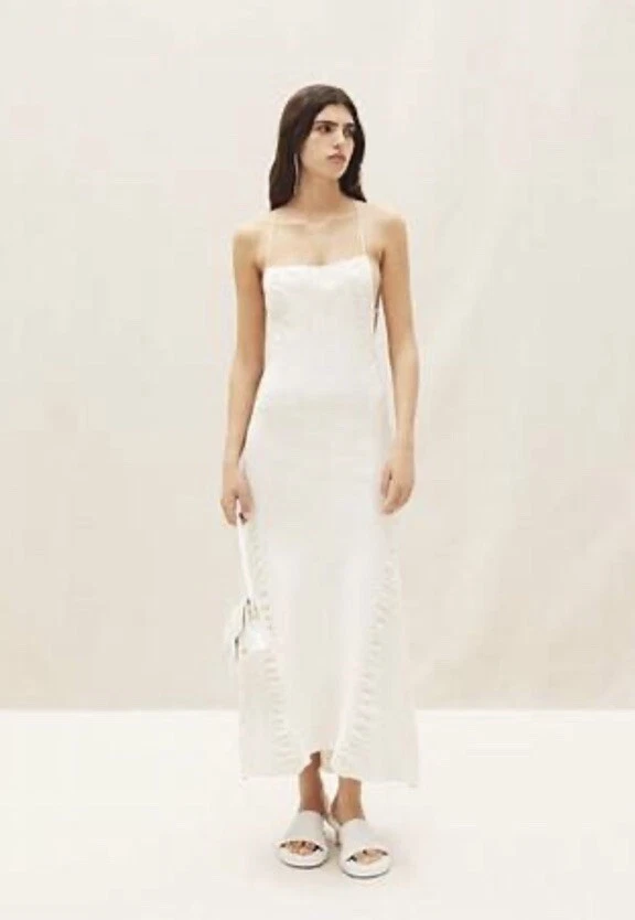 Jacquemus — Jacquemus La Robe Maille Crema FR38