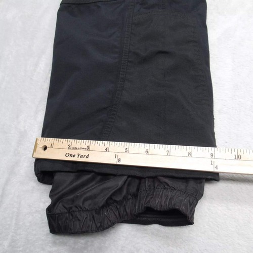 North Face Mens Freedom Insulated Bib Mens XL 34x29 Black Waterproof Overalls - Picture 16 of 20
