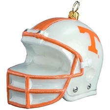 University of Tennessee Volunteers Football Helmet Polish Christmas Ornament