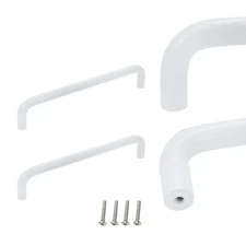 2Pcs 6.7" Arch Bow Cabinet PullAluminum Closet Door Cabinet Hardware Handle P...