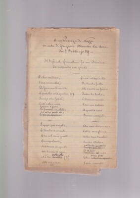 bei einem Hochzeitsessen CASA EUGENIO STRAMBI 1889 Abend